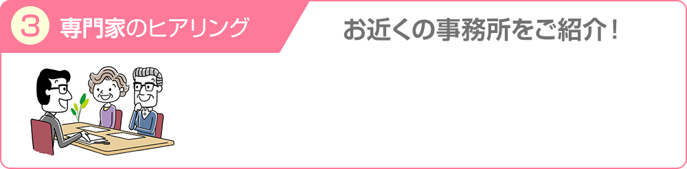 専門家のヒアリング